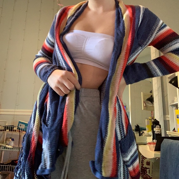 Billabong Sweaters - multicolored billabong sweater cardigan